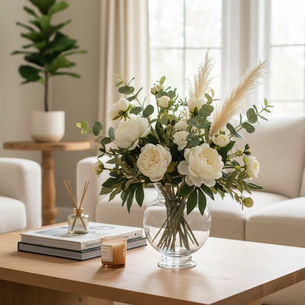Mākslīgie ziedi mājoklim: Ilgtspējīgs skaistums bez pūlēm