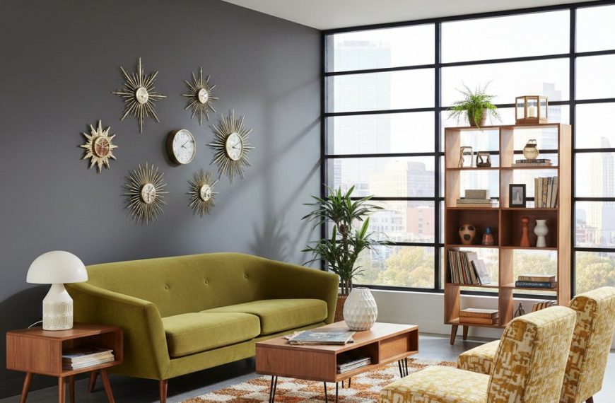 Retro mēbeļu restaurācija modernā interjerā:&hellip;