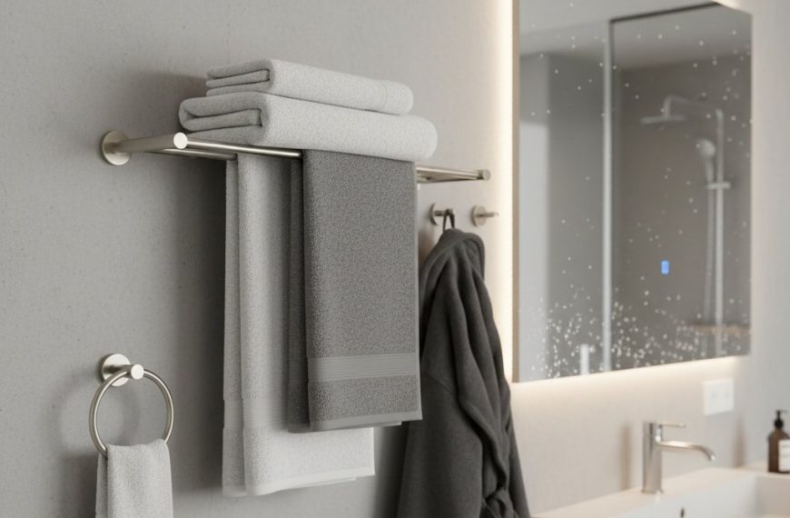 Dvieļu pakaramie: vannas istabas neaizstājams&hellip;