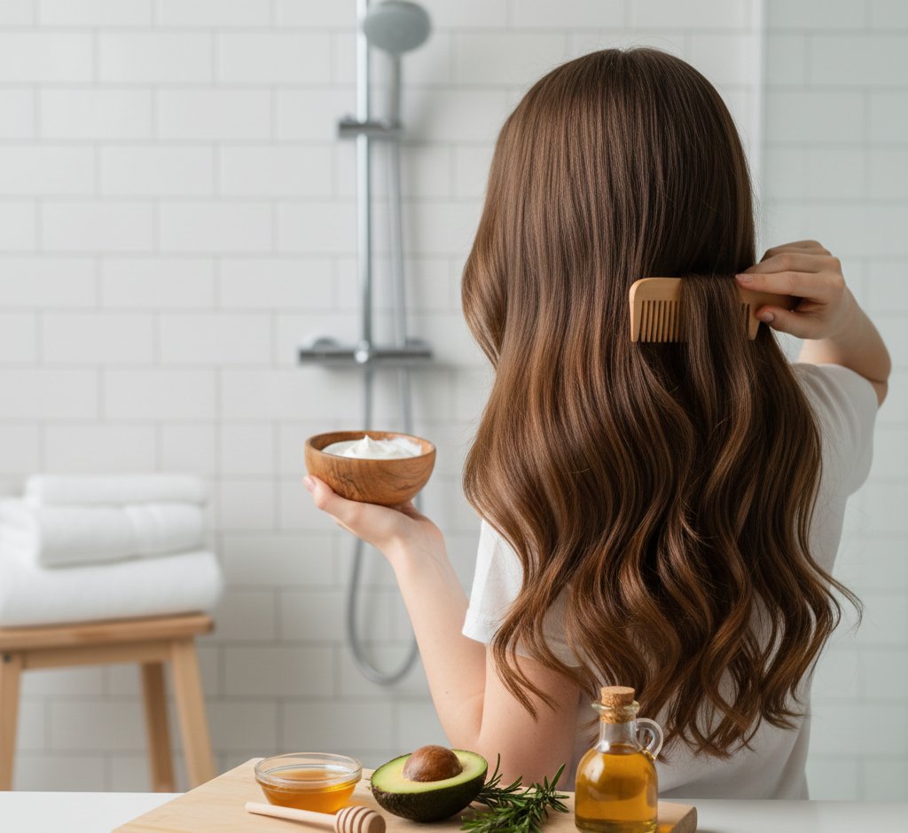 Veselīgi ieradumi: kā uzlabot matu stāvokli